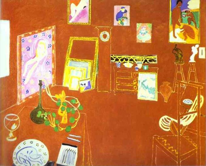 Henry Matisse - Henri Matisse - The Red Studio.JPG