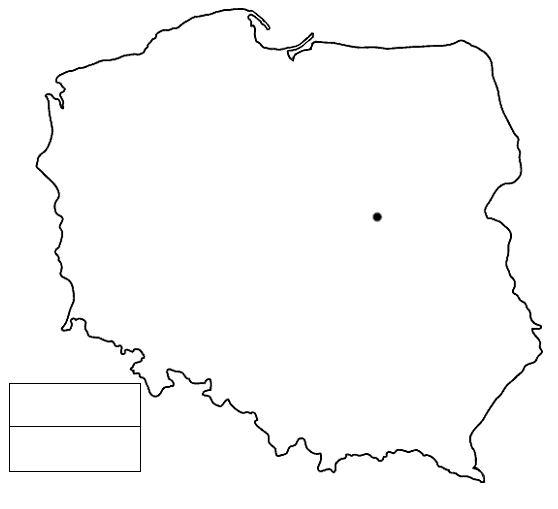mapa Polski - mapa Polski - kolorowanka 8.gif