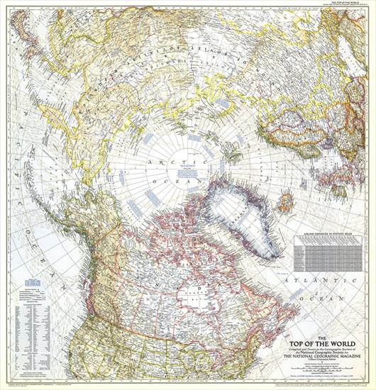 Mapy National Geographic. 539 map. Wysoka jakość - Top Of The World 1949.jpg