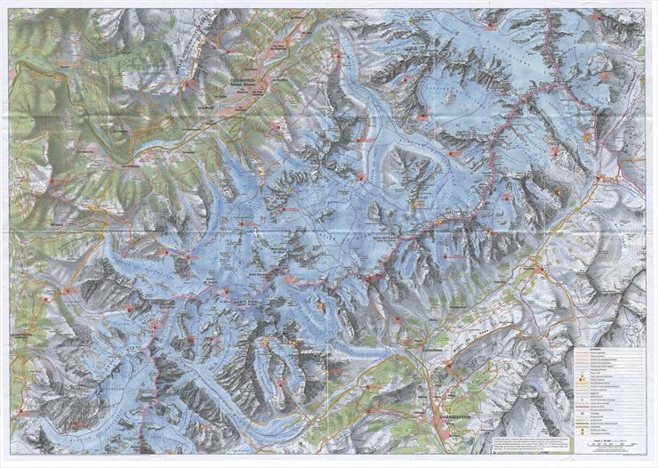 Alpy - Mapa Monte Bianco Mont Blanc 30K 2002.jpg