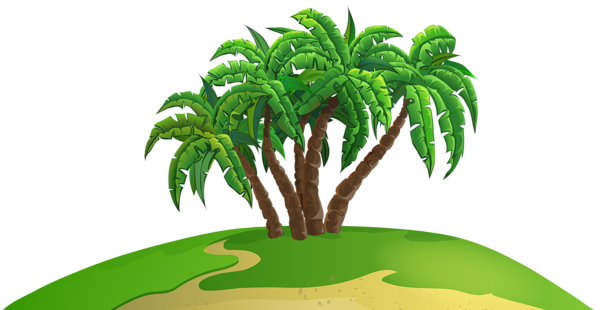 6 PNG - Palm_Island_PNG_Clip_Art_Image.png