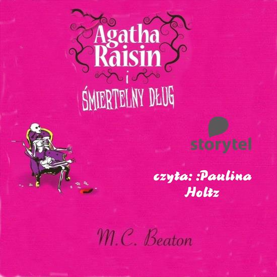 Audiobooki etykiety - Audio Agatha Raisin i śmiertelny dług.jpg