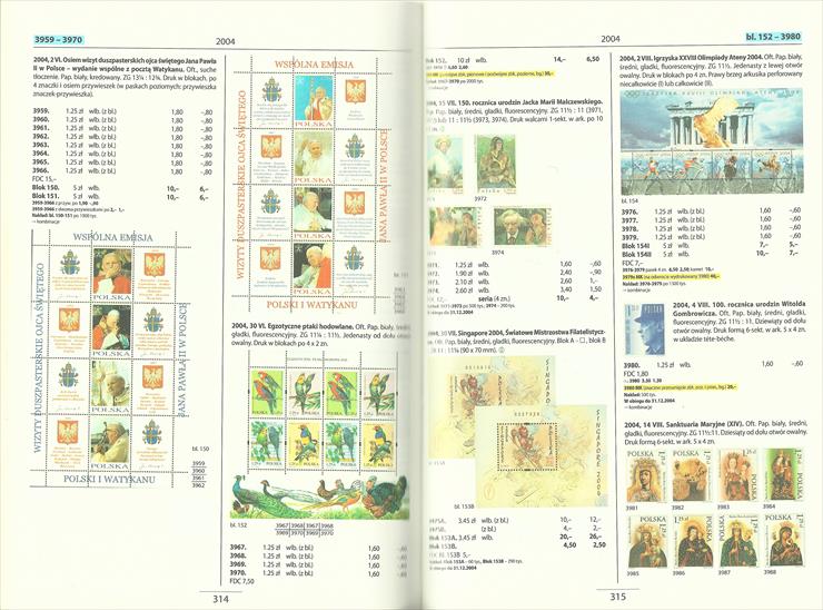 09. Rzeczpospolita Polska od 1990 - FISCHER Katalog znaczków - 314-315.jpg