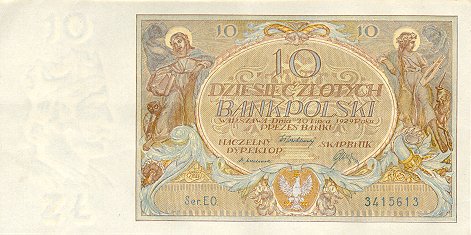 Banknoty Monety Numizmatyka Filatelistyka - pol069_f.JPG