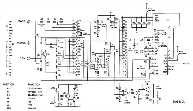 Schematy Miernikow - mastech_mas830l.gif