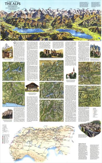 National Geographic-mapy - Alps, The - A Travellers Map 1985.jpg