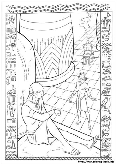 Książę Egiptu - Książę Egiptu - kolorowanka 5.jpg