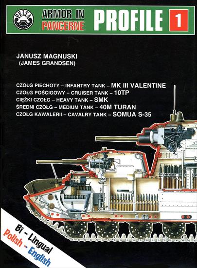 Książki o uzbrojeniu - KU-Magnuski J.-Pancerne profile 1.jpg